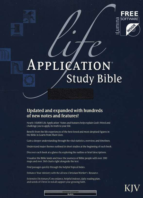 Life Application Study Bible - Black