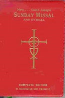 New Saint Joseph Sunday Missal (Complete Edition)-Burgundy Imitation Leather