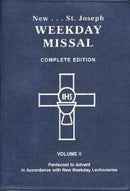 New Saint Joseph Weekday Missal (Complete Edition) Volume 2 (Pentecost-Advent)-Blue Imitation Leather