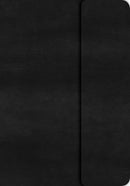 KJV Large Print Compact Reference Bible-Black LeatherTouch w/Magnetic Flap
