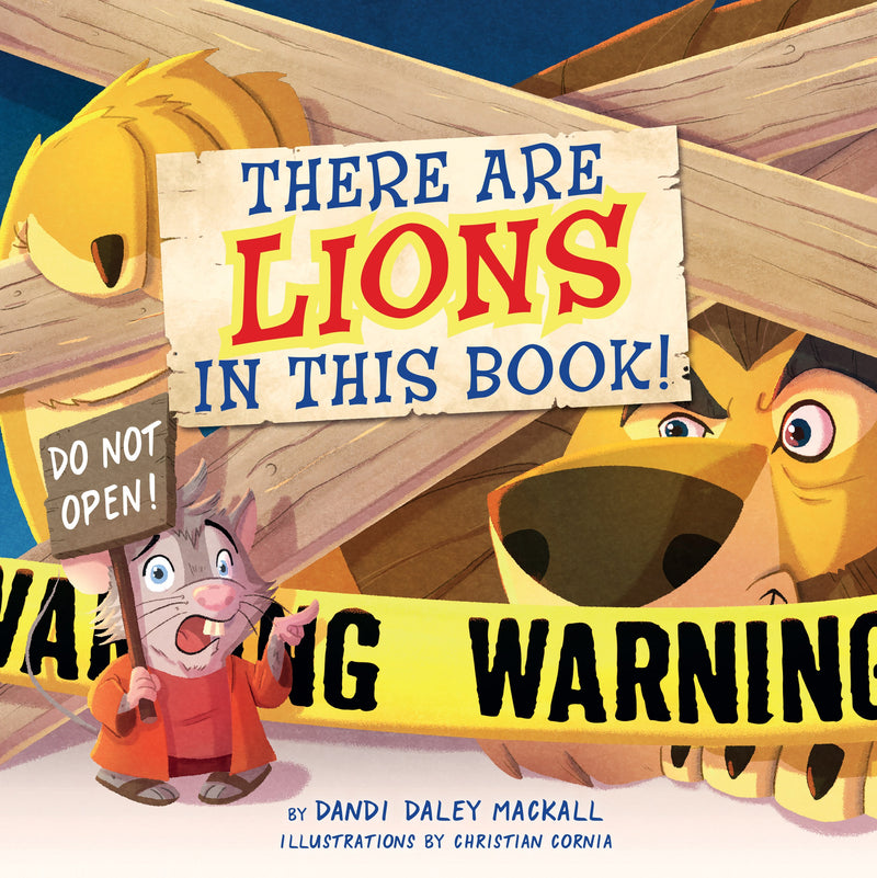 There's A Lion In This Book!