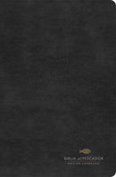 Span-RVR 1960 Fisherman's Bible: Leadership Edition (Biblia Del Pescador: Edicion Liderazgo)-Black Imitation Leather