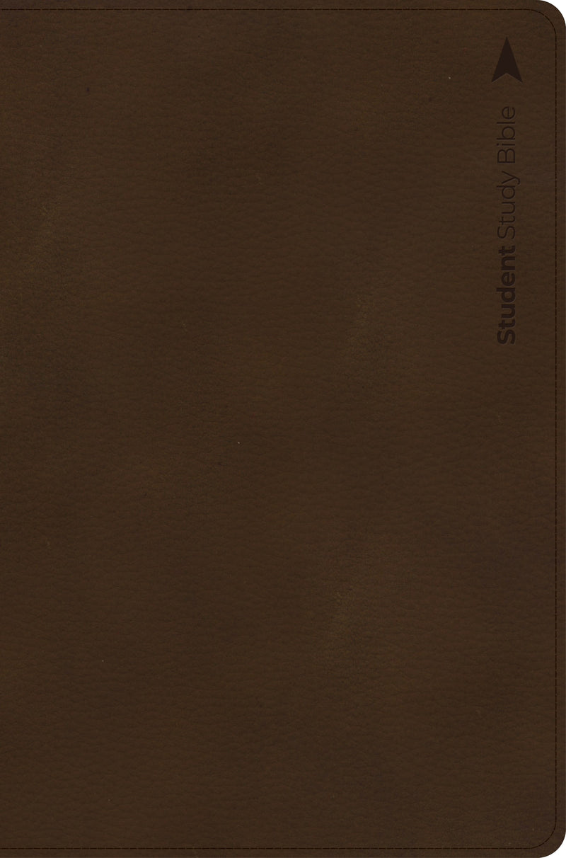 CSB Student Study Bible-Brown LeatherTouch