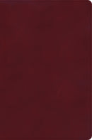 NASB 2020 Giant Print Reference Bible-Burgundy LeatherTouch