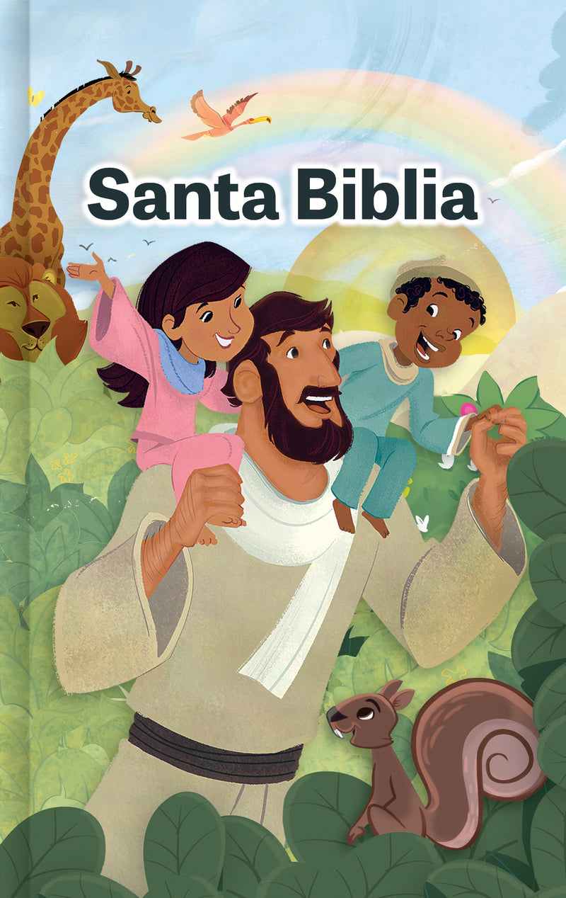 Span-RVR 1960 Kids Interactive Bible (Biblia para ninos interactiva)-Hardcover