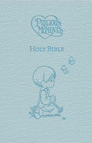 ICB Precious Moments Holy Bible-Blue LeatherSoft