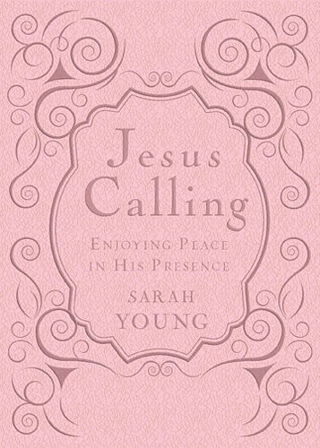 Jesus Calling (Womens Edition)-Pink Leathersoft