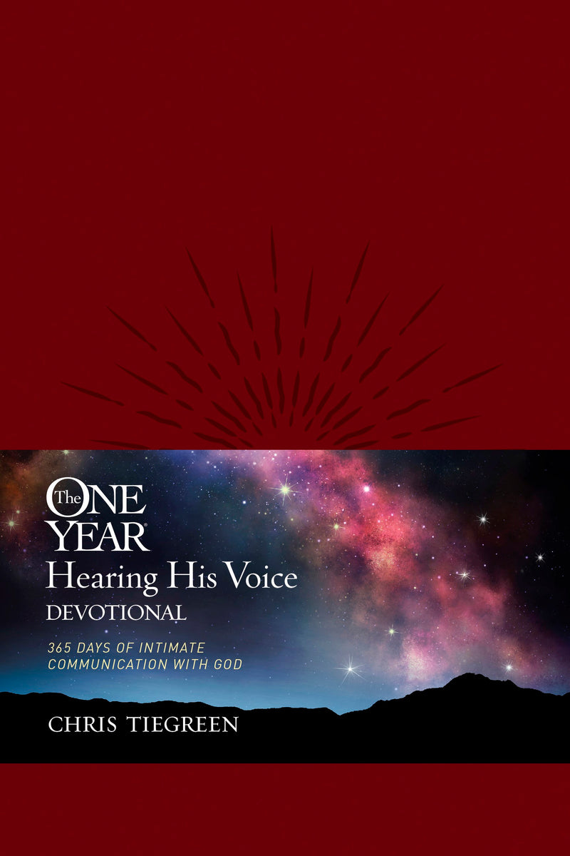 The One Year Hearing His Voice Devotional-LeatherLike