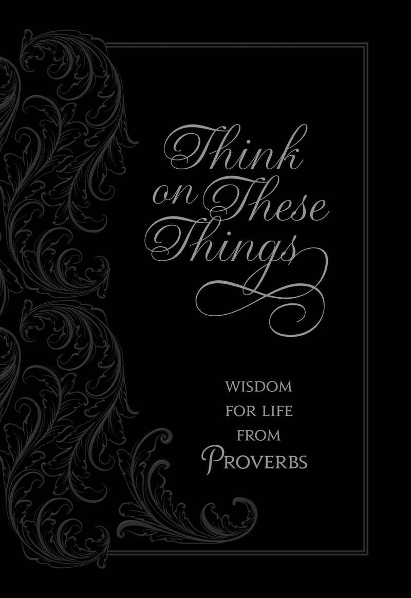 Think On These Things-Faux Leather