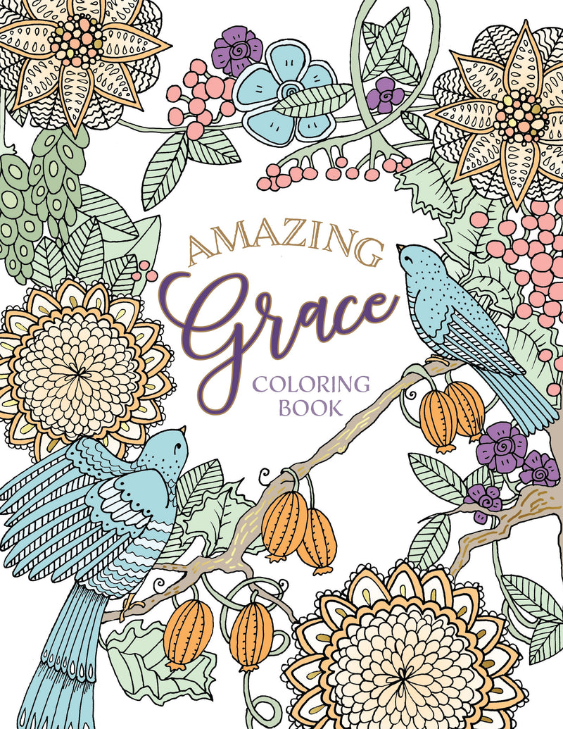 Amazing Grace Coloring Book (Majestic Expressions)