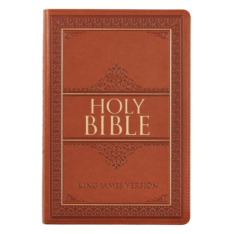 Large Print Bible - Index - Brown