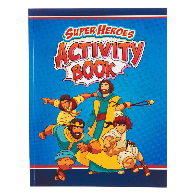 Activity Book Super Heroes