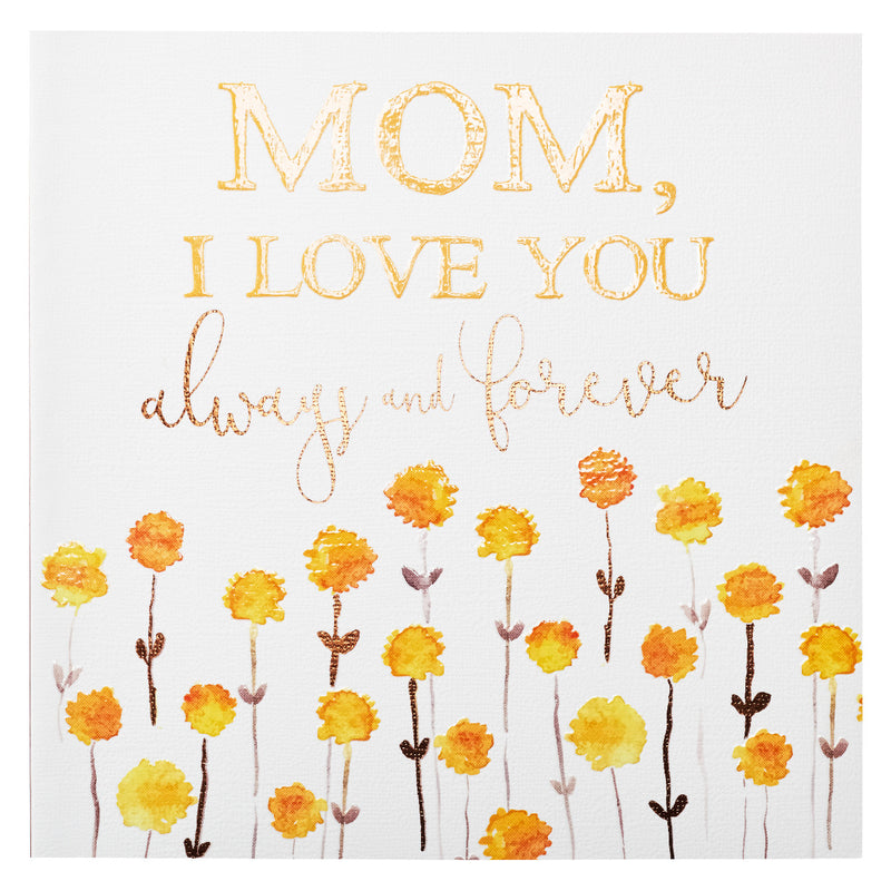 Mom, I love you always and forever