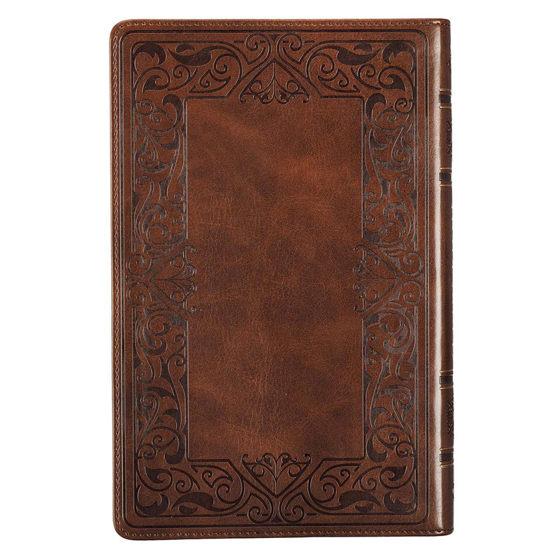 KJV Deluxe Gift Bible brown index