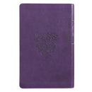 Bible Giant Print Purple Index Faux Leat