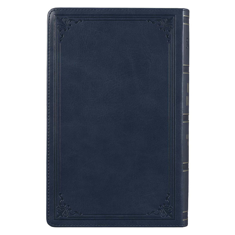 Bible Giant Print Dark Blue Index