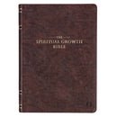 Spiritual Growth Bible Espresso Brown