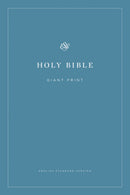 ESV Economy Bible/Giant Print-Blue Softcover 