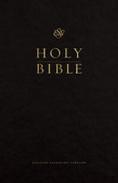 ESV Premium Pew And Worship Bible-Black Hardcover