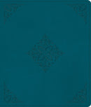 ESV Journaling Bible-Deep Teal  Fleur-De-Lis Design TruTone