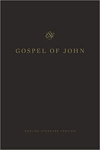 ESV Gospel Of John-Black Softcover