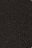 ESV Preaching Bible Verse-By-Verse Edition-Black Goatskin Leather