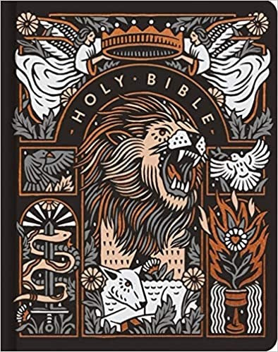 ESV Single Column Journaling Bible: Artist Series (Joshua Noom/Lion & Lamb)-Hardcover