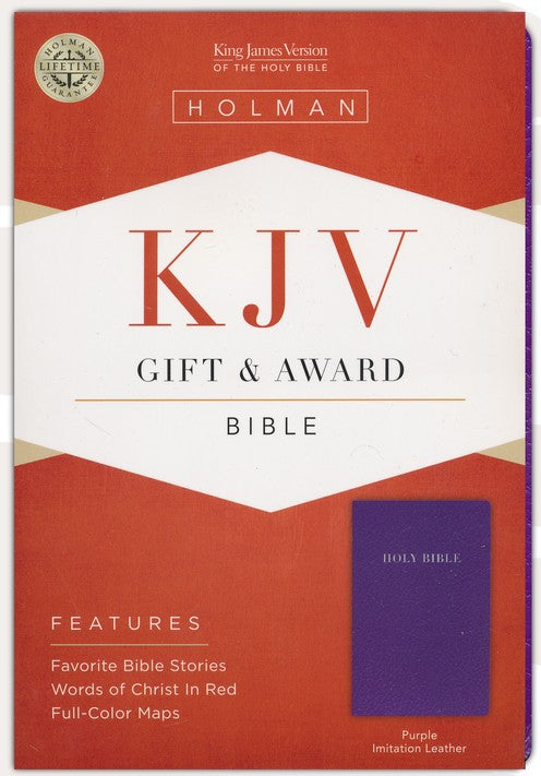 Gift & award bible purple