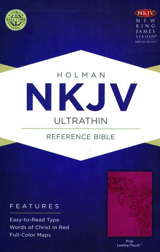 UltraThin Reference Bible - Pink