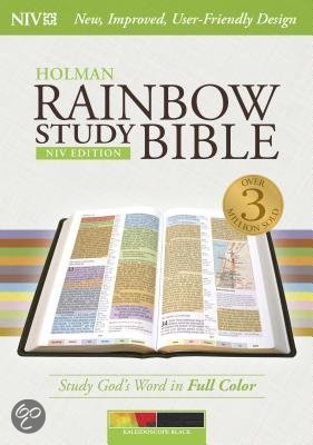 Rainbow Study Bible - Black