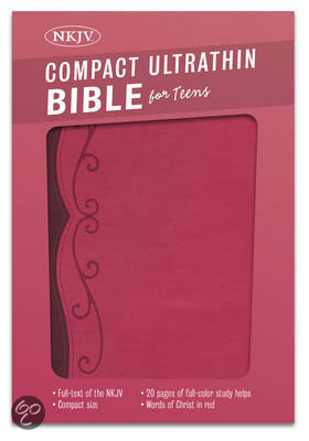 Compact Ultrathin Bible Teens -Fuchsia