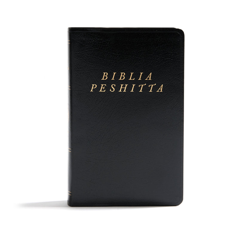 Span-Peshitta Bible In Spanish (Biblia Peshitta en Espanol)-Black Imitation Leather Indexed (Revised And Augmented)