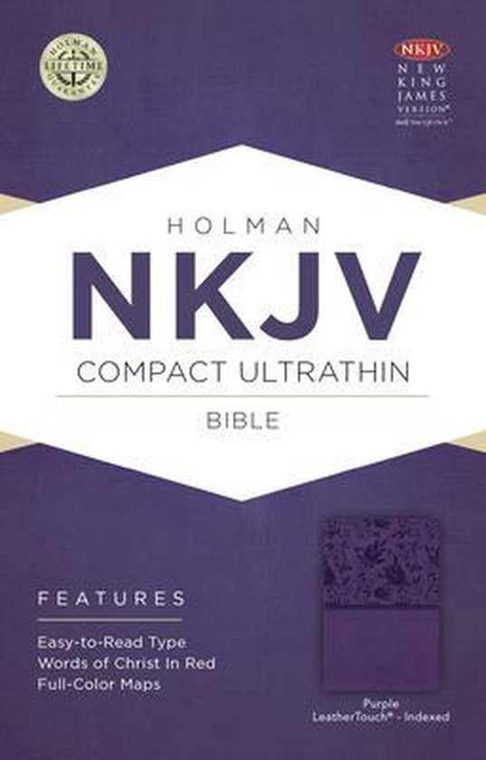 Compact Ultrathin Bible - ind. -Purple