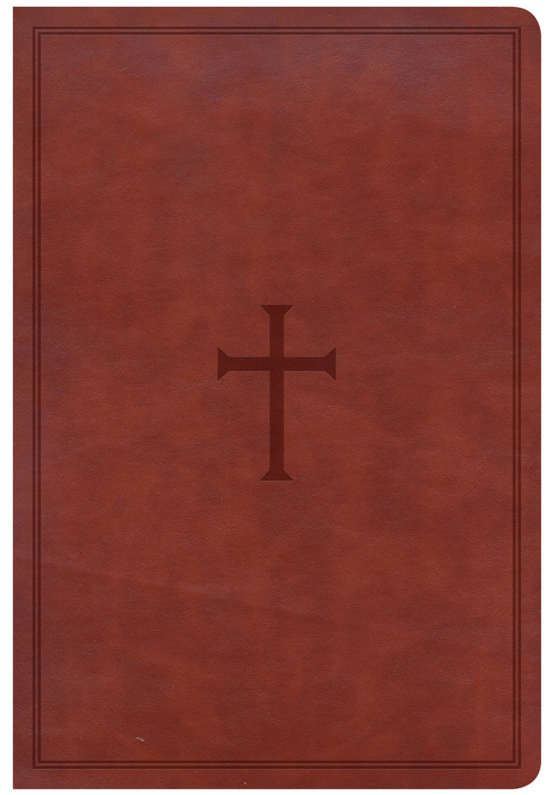 Giant Print Reference Bible - Brown