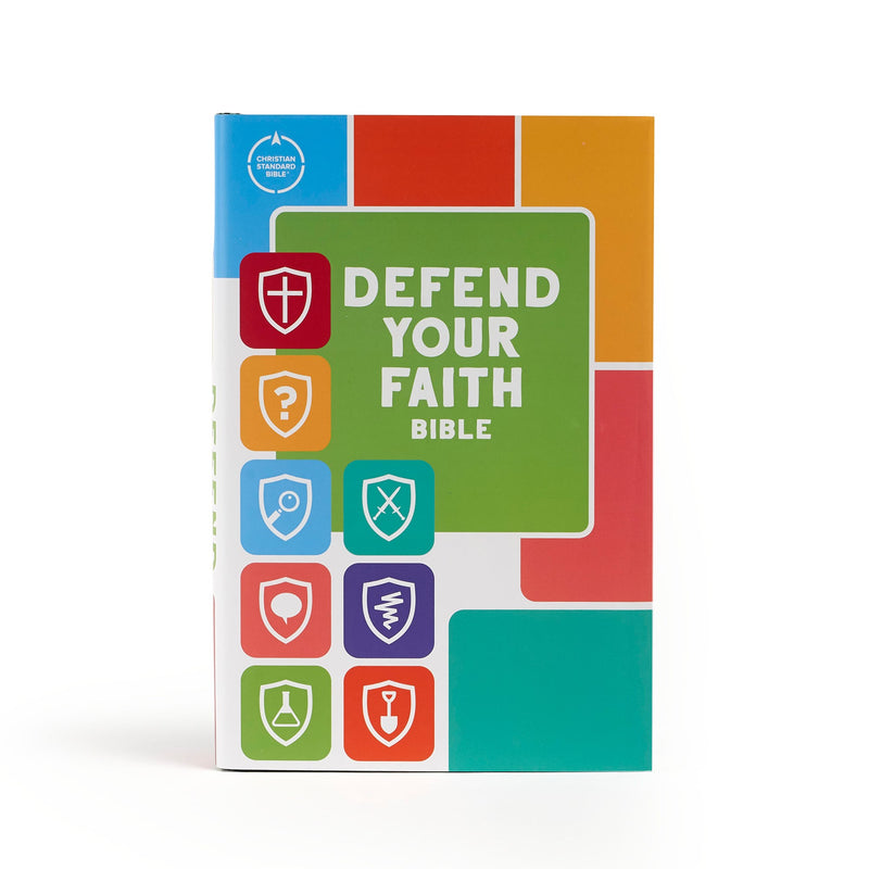 CSB Defend Your Faith Bible (Full Color)-Hardcover
