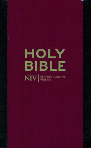 Pocket Bible with Zip - Black