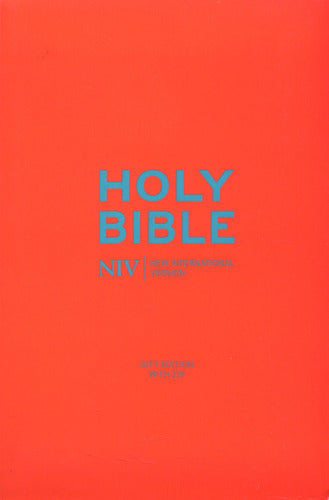 Pocket Bible with Zip - blue