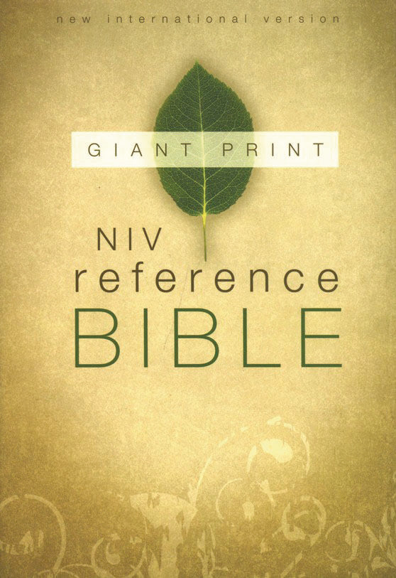 NIV Reference Bible - Giant Print