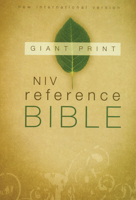 NIV Reference Bible - Giant Print