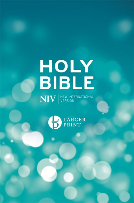 Larger Print Bible - Blue