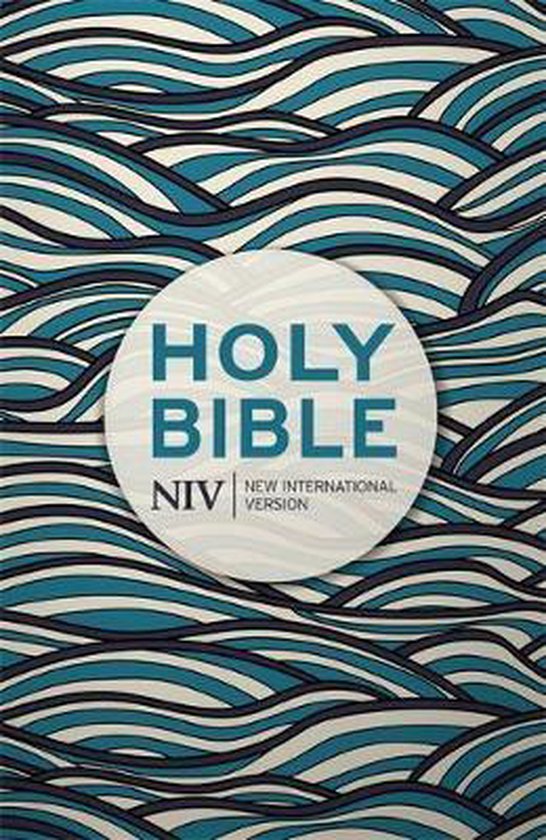 Bible - NIV, pocket Blue Waves