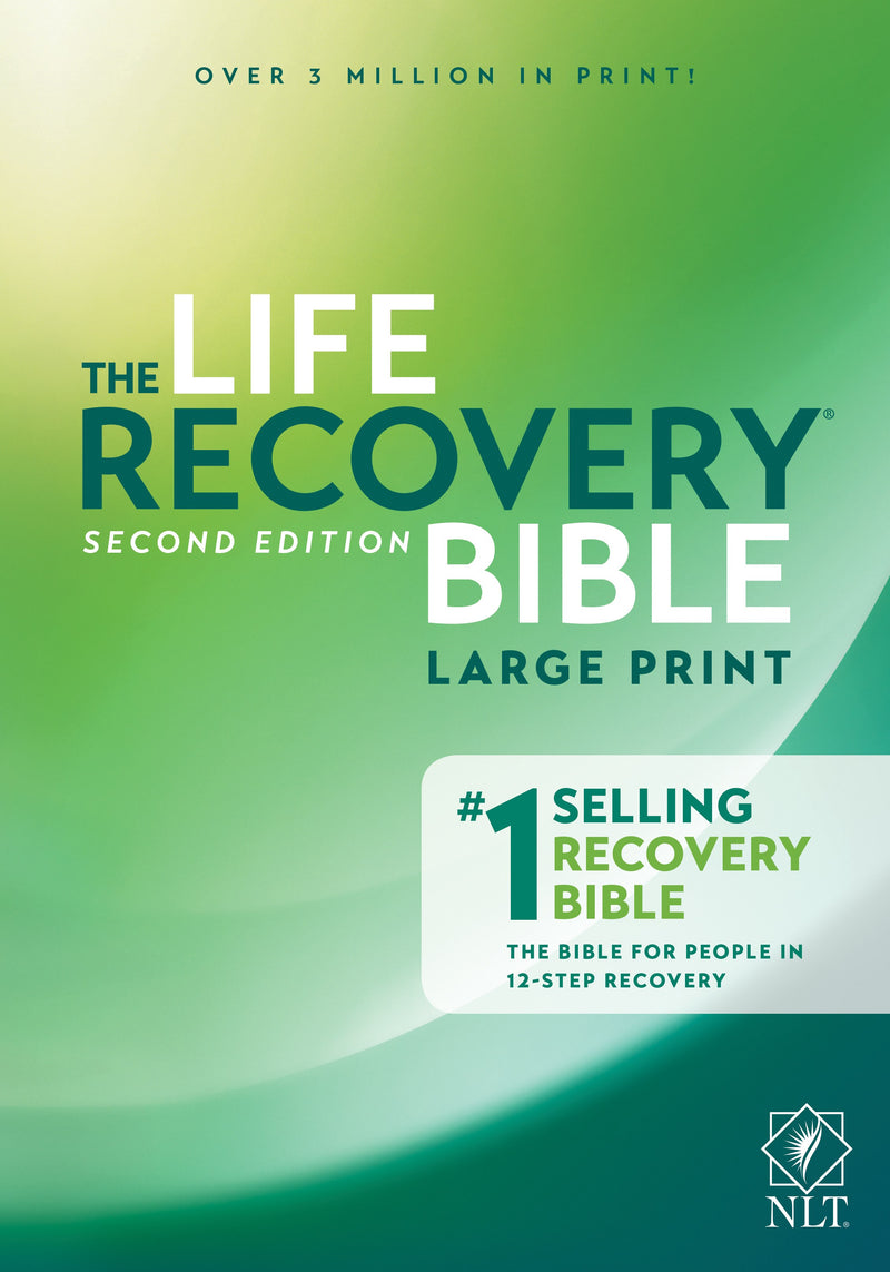 NLT Life Recovery Bible/Large Print (25th Anniversary Edition)-Softcover
