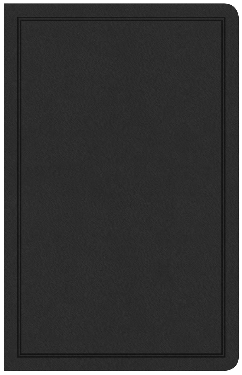 CSB Deluxe Gift Bible-Black LeatherTouch