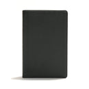 CSB Giant Print Center-Column Reference Bible-Black LeatherTouch
