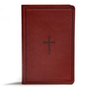 KJV Giant Print Reference Bible-Brown LeatherTouch Indexed