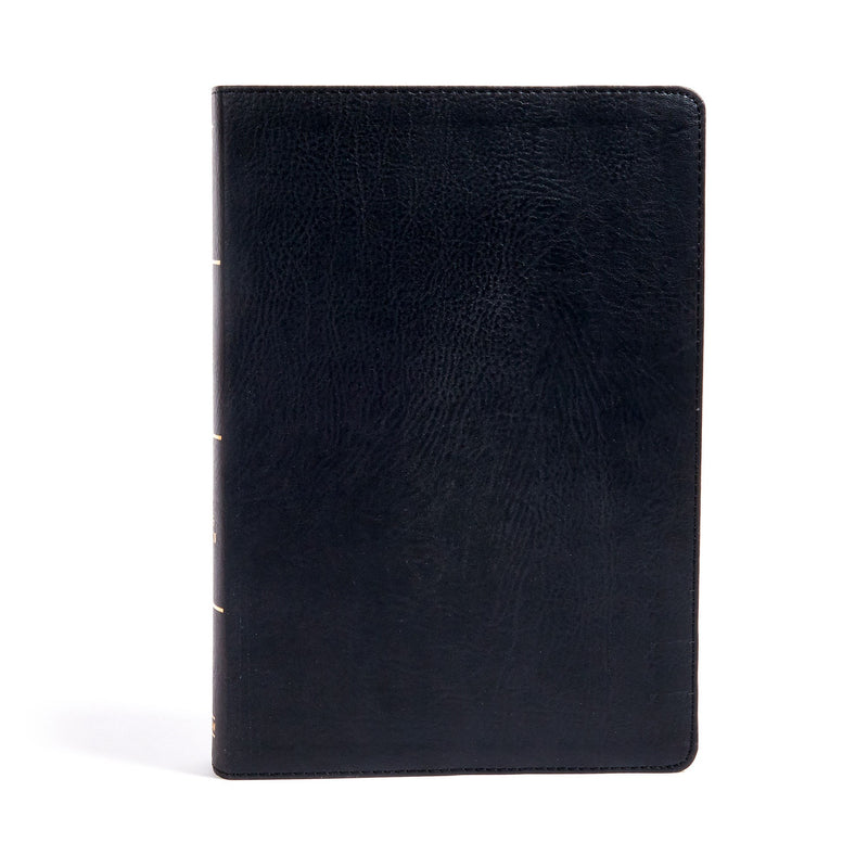 KJV Super Giant Print Reference Bible-Black LeatherTouch Indexed