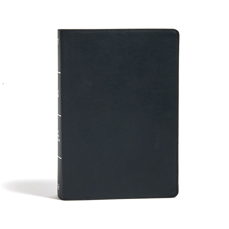 KJV Super Giant Print Reference Bible-Black Genuine Leather