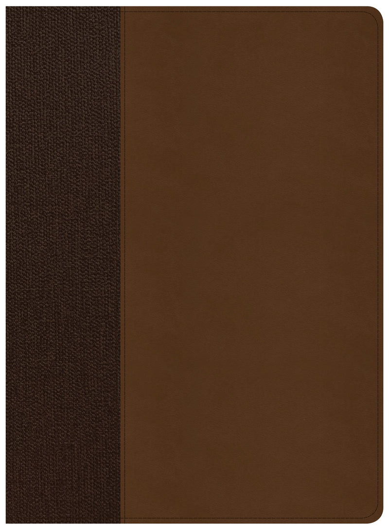 CSB Life Essentials Study Bible-Brown LeatherTouch