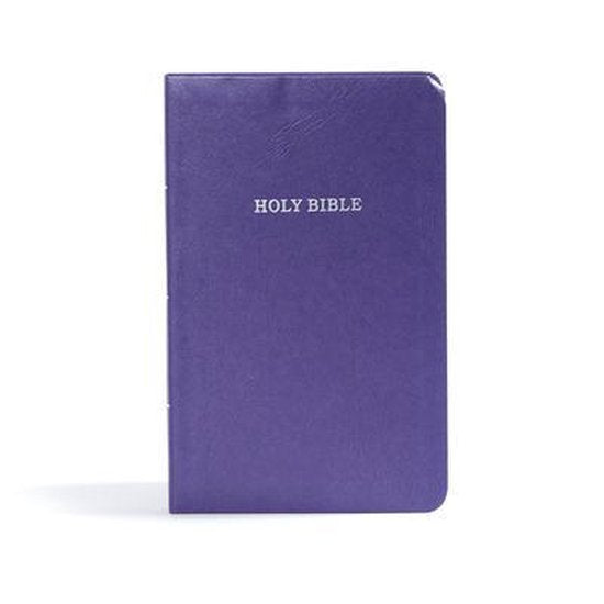 Gift and Award Bible, Purple Faux-leathe