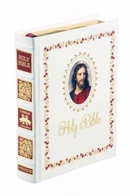 NABRE Fireside Signature Edition Family Bible-White Eurobond